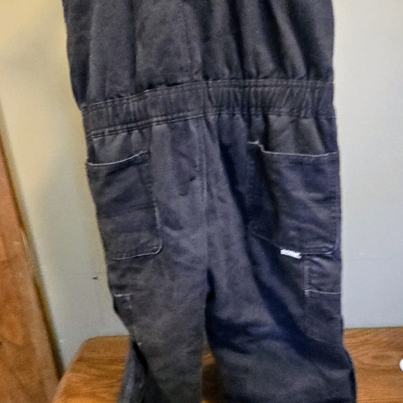 Berne Kida Black Insulated Overalls - Picture 3 of 8
